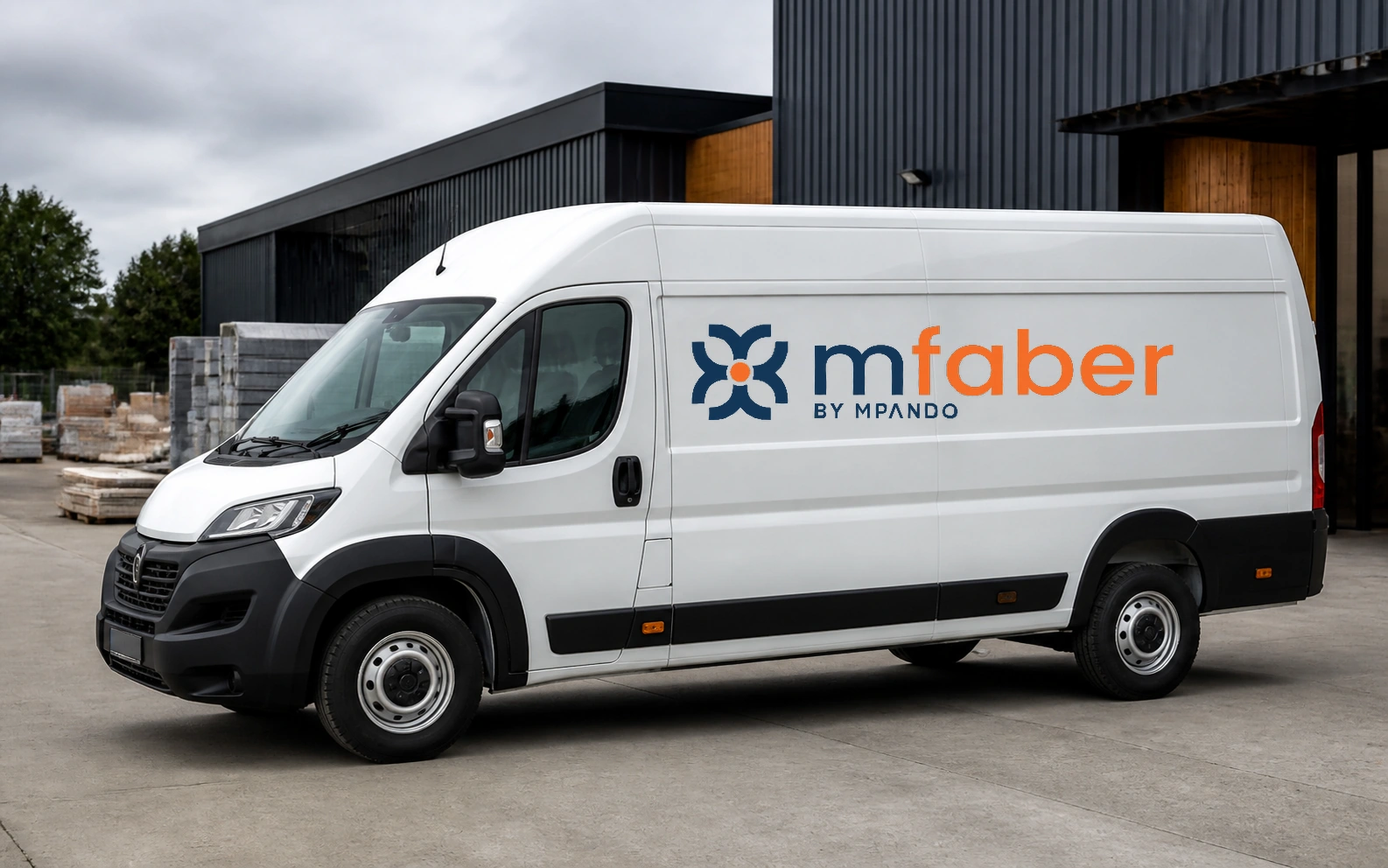 Synthetic concept visual of a possible MFABER vehicle-brand application